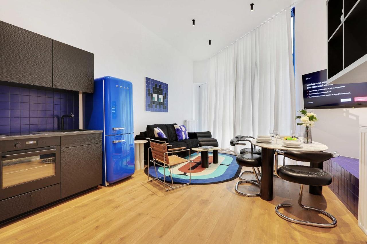 Stylish Parisian Loft 1Br6P - Sentier City Center Luaran gambar
