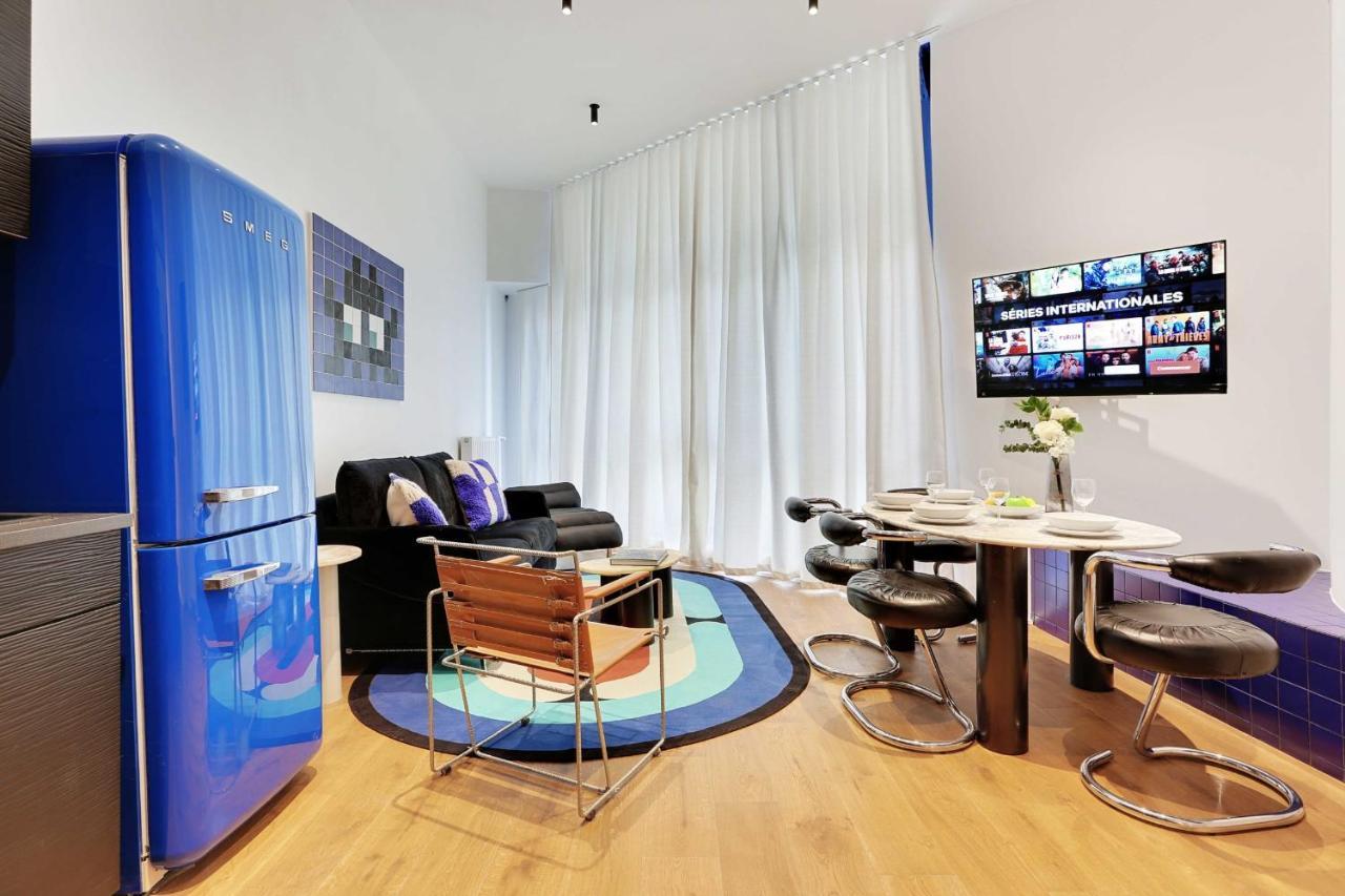 Stylish Parisian Loft 1Br6P - Sentier City Center Luaran gambar
