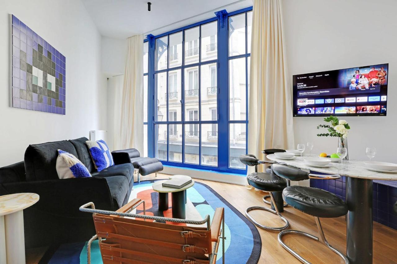 Stylish Parisian Loft 1Br6P - Sentier City Center Luaran gambar